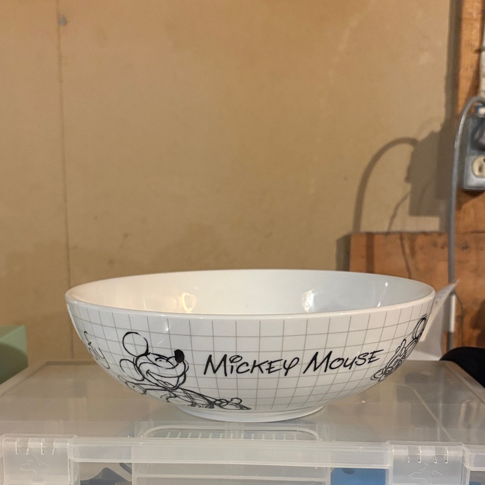 Disney Sketchbook 9” Serving Bowl